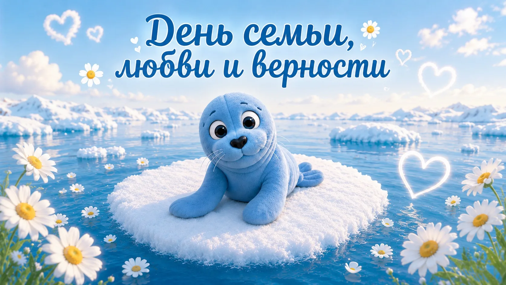 Друзья, поздравляю Вас с Днём семьи, любви и верности💙