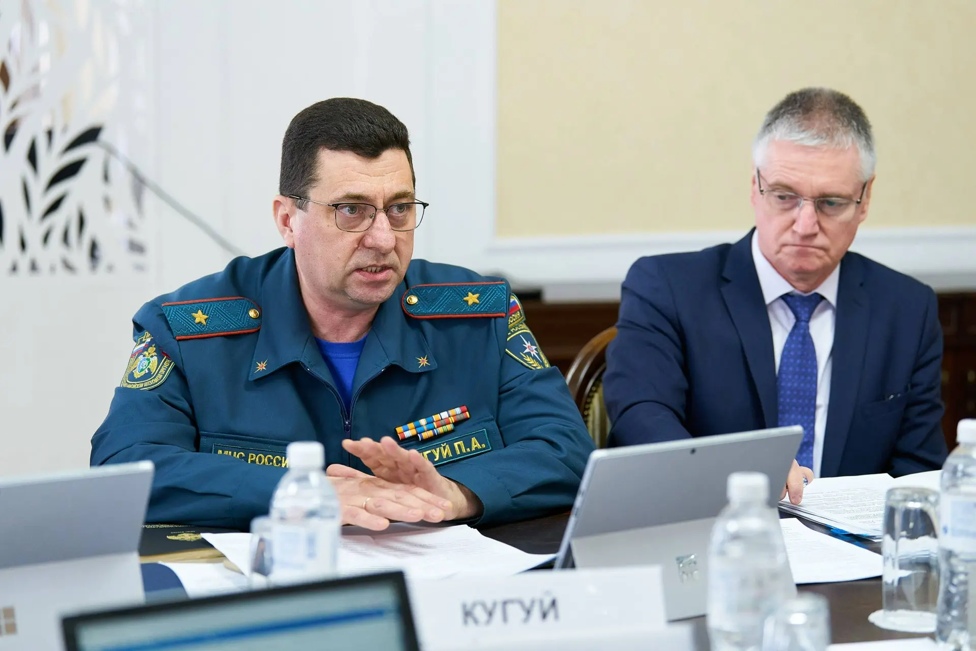 На заседании Комиссии по предупреждению и ликвидации чрезвычайных ситуаций и обеспечению пожарной бе