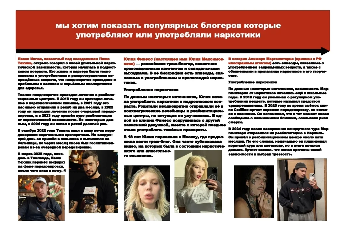 🔥❗ В рамках антинаркотического месячника студенты колледжа принимают участие в конкурсе буклетов пр