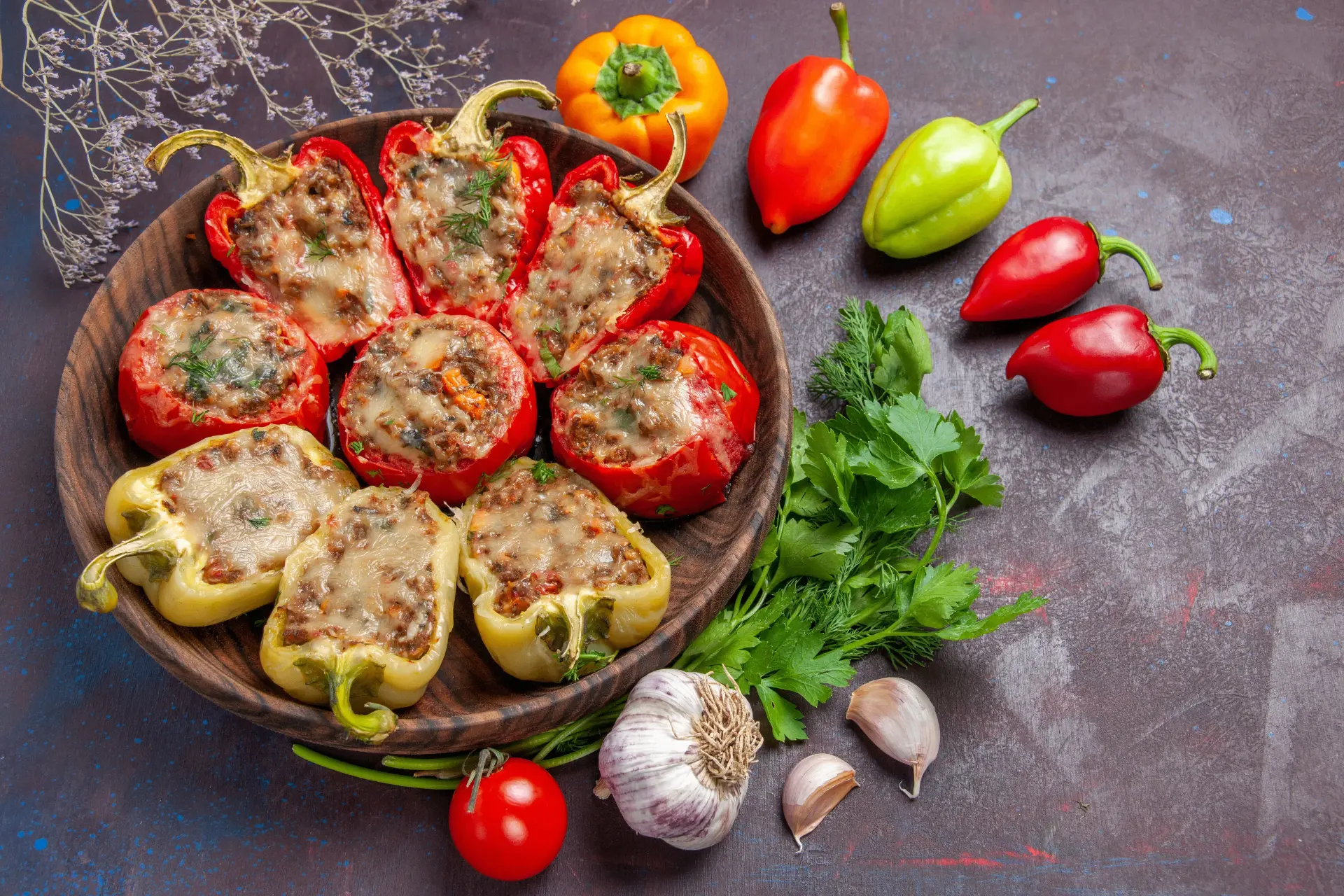🫑 Запечённый перец для закусок и гарниров