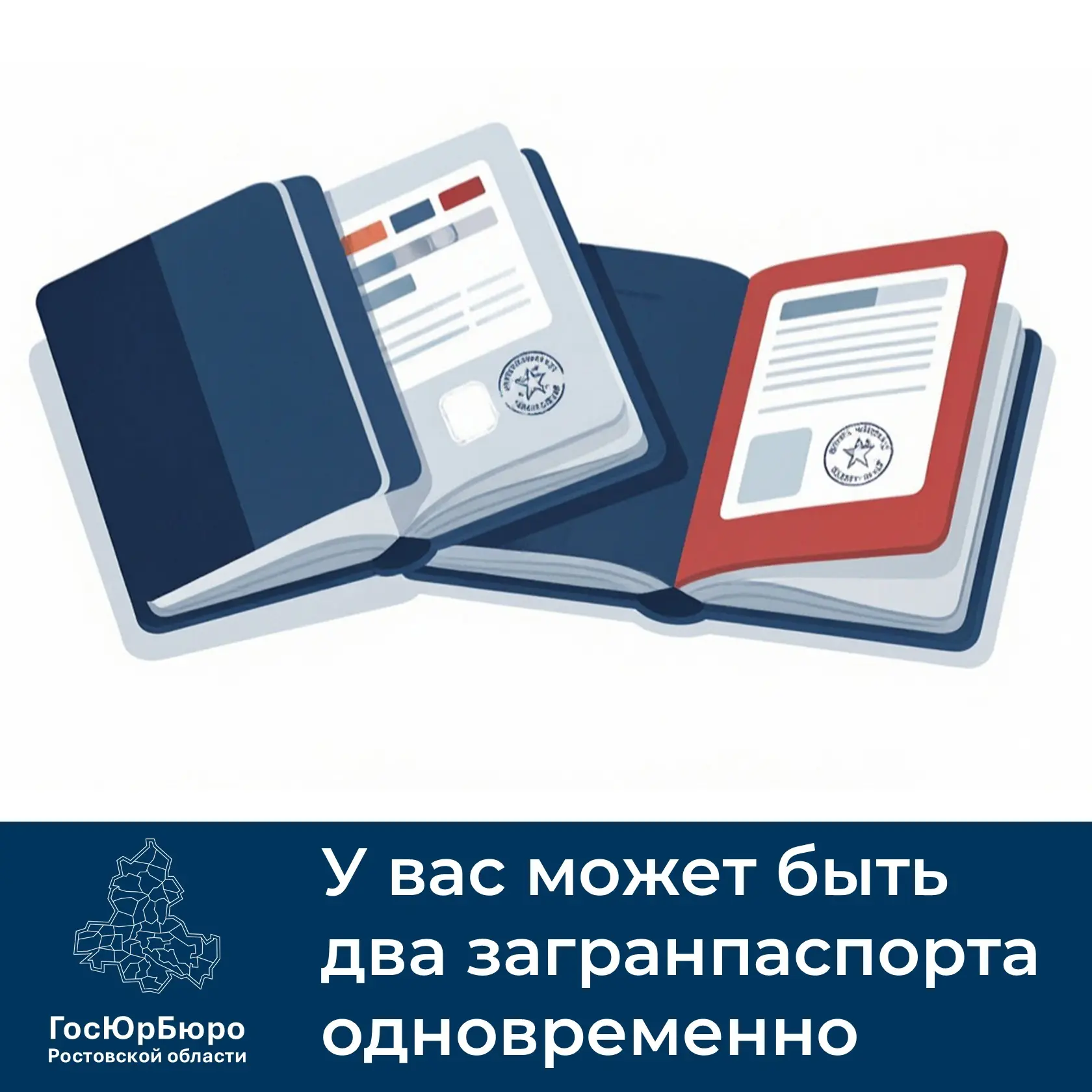 📕 Если есть действующий загранпаспорт, при необходимости можно оформить второй — это з...