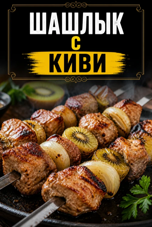 ШАШЛЫК С КИВИ