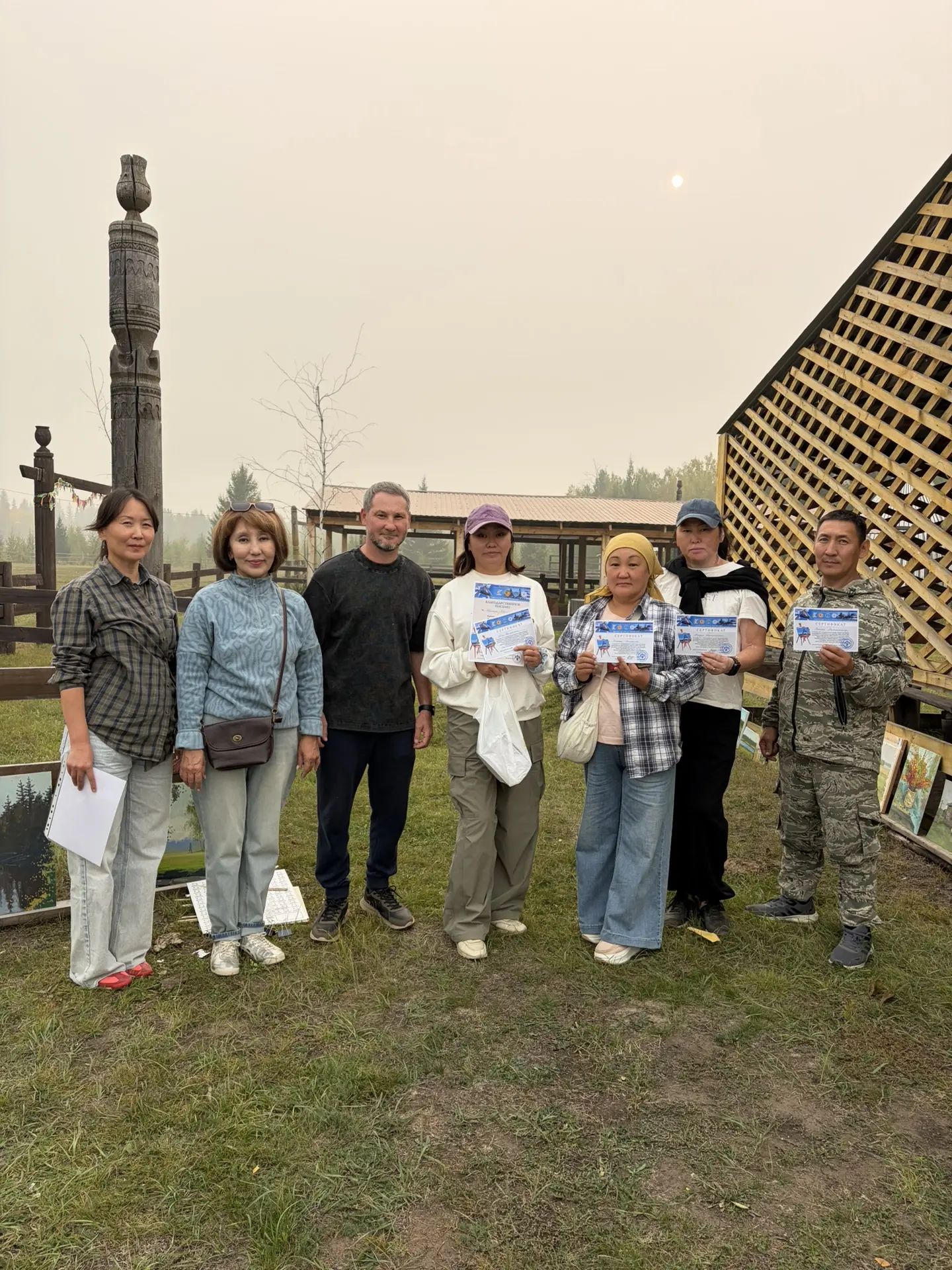 🎨 В Горном улусе прошел IV республиканский пленэр «Творческий отпуск»