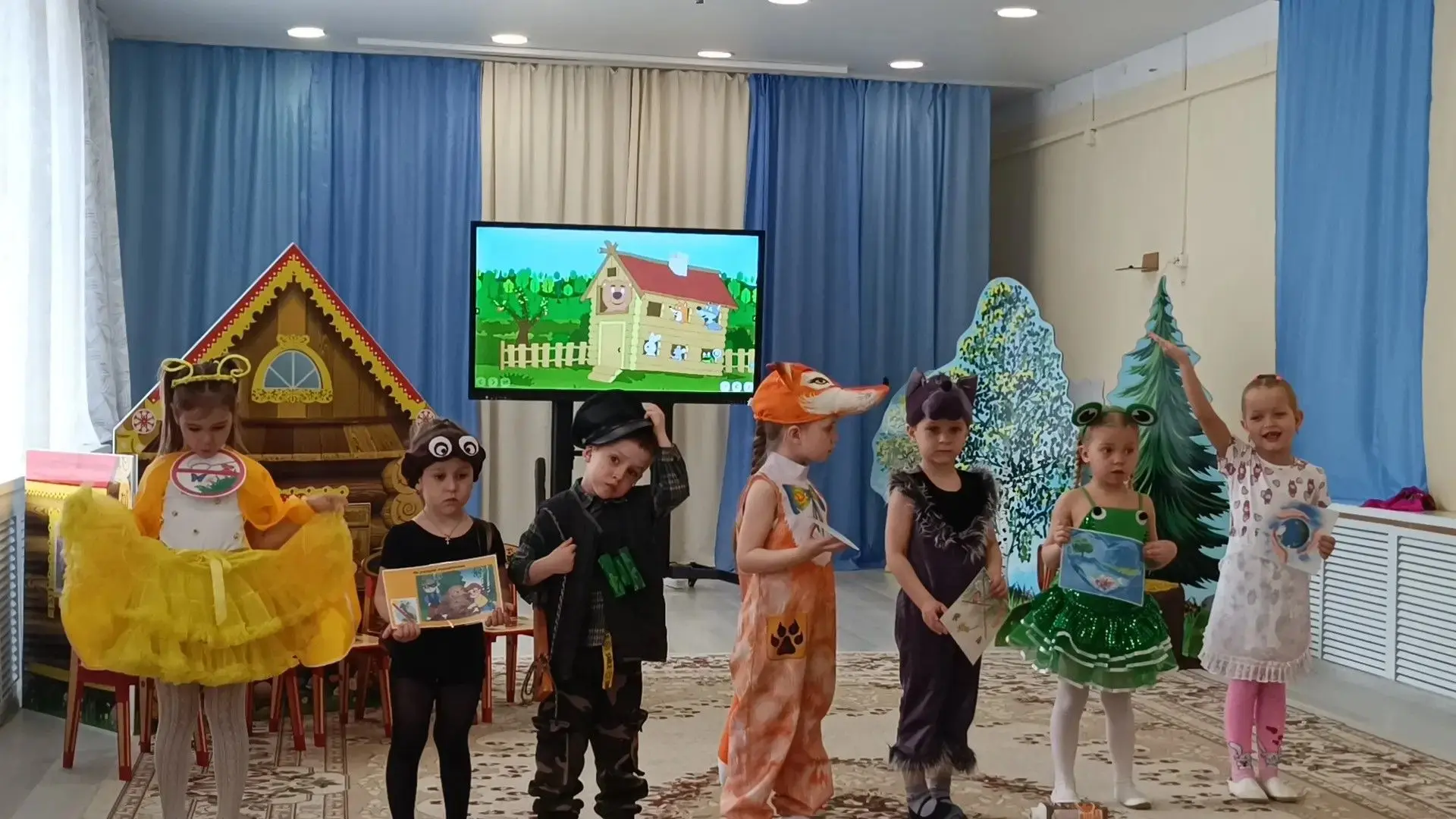 🌍 Ко Дню Земли: в нашем ДОУ прошёл конкурс «Покажи мне сказку»!