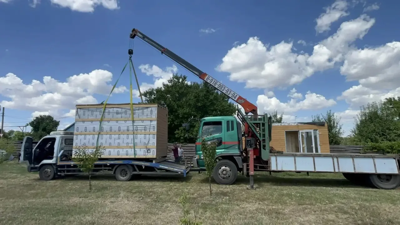 Установили на участке заказчика еще одну прекрасную и жаркую баньку🌟🌟🌟