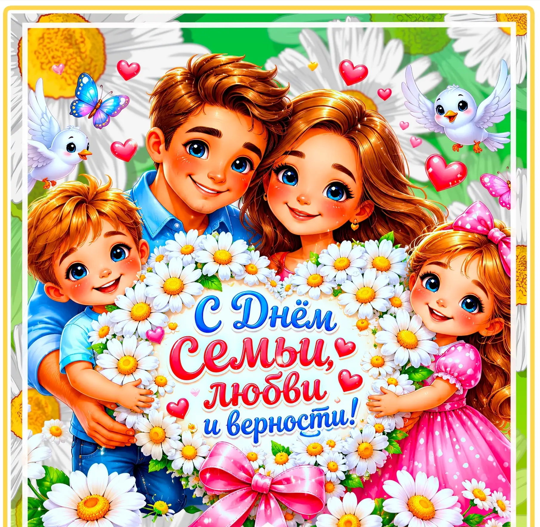 8 июля - День семьи, любви и верности! 💐