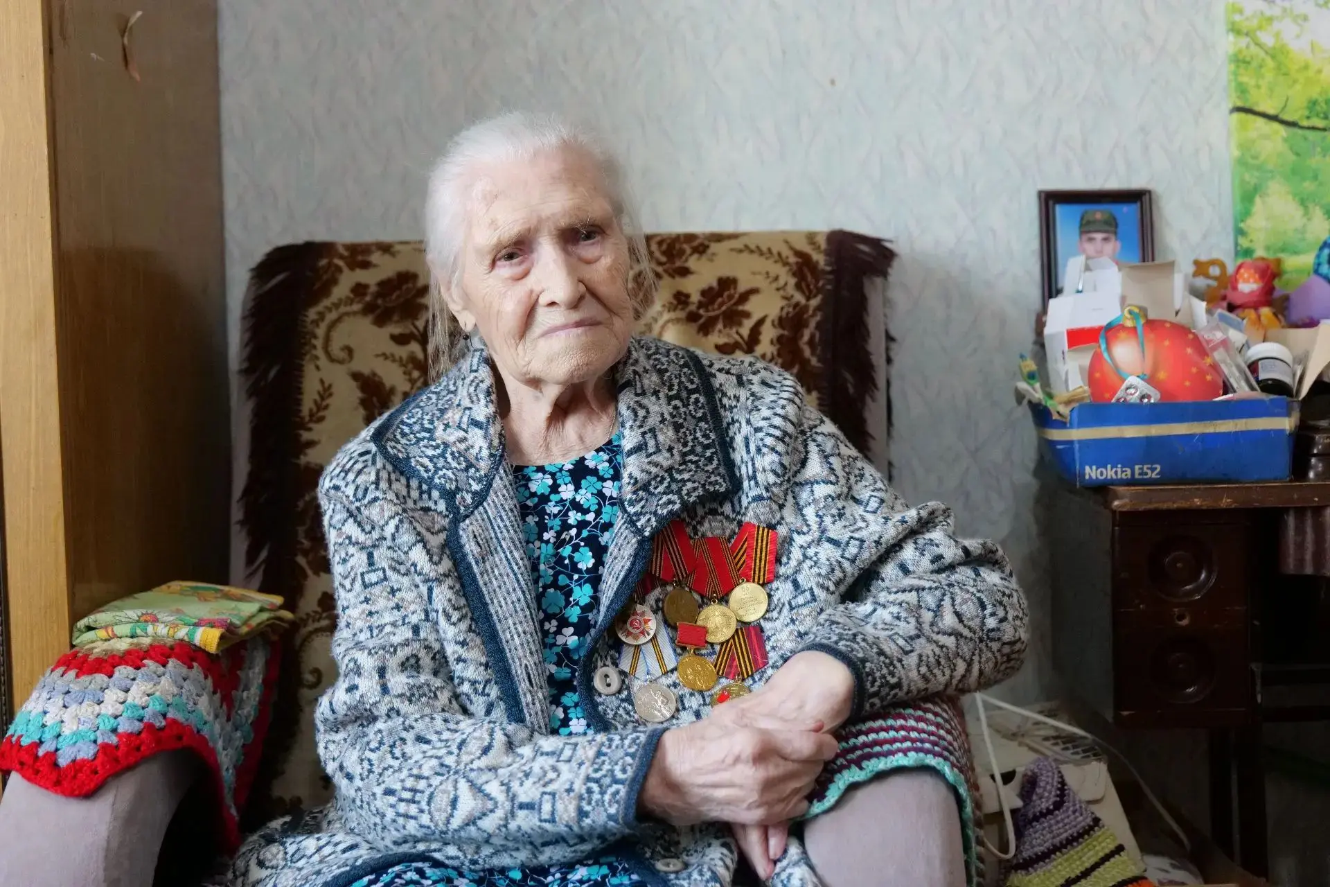 Поздравил со столетним юбилеем труженицу тыла, ветерана труда Антонину Семёновну Сигаеву

На долю на