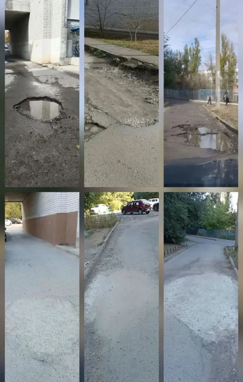 На улице Днестровской в Волгограде отремонтировали дорогу возле дома № 12. Работы прове...