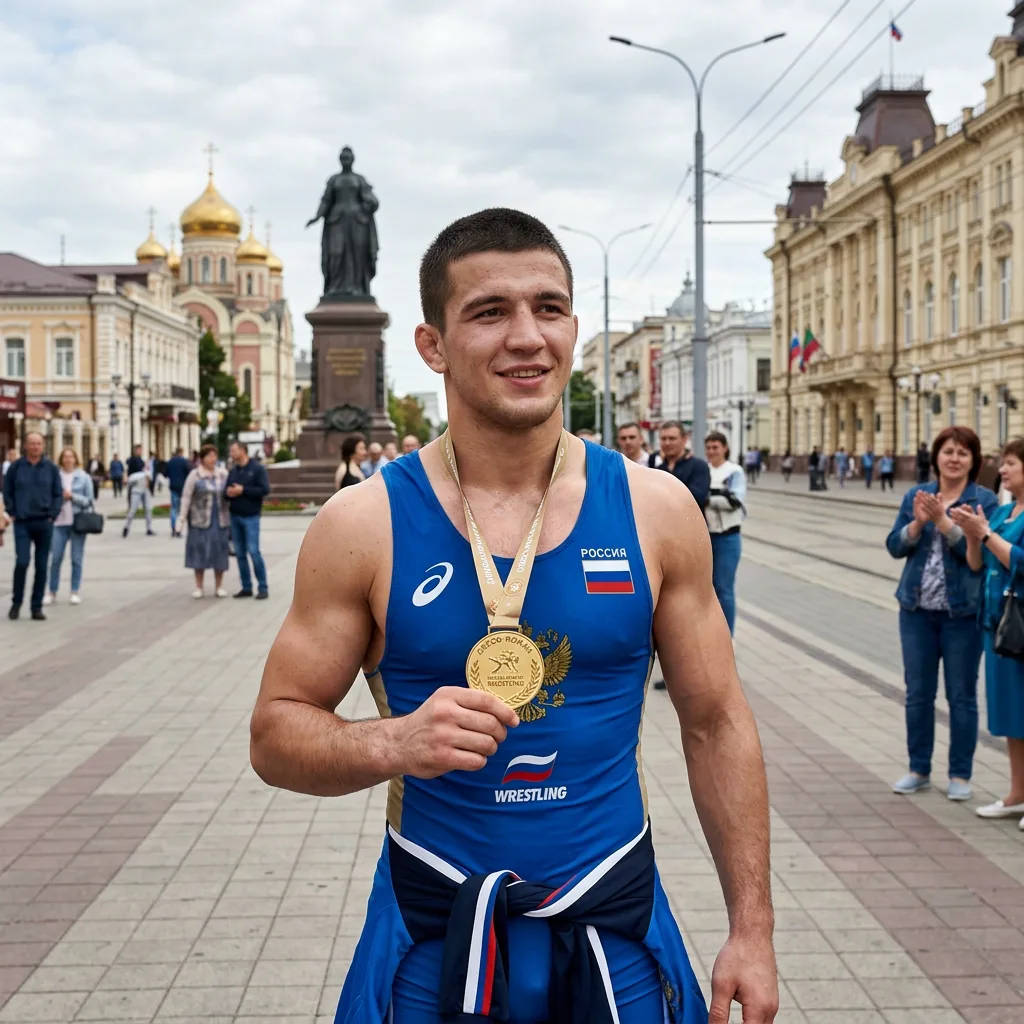 ⚽️ Спортивный триумф из Динского района

19 июня 2026 г. на российском первенстве по греко‑римской б