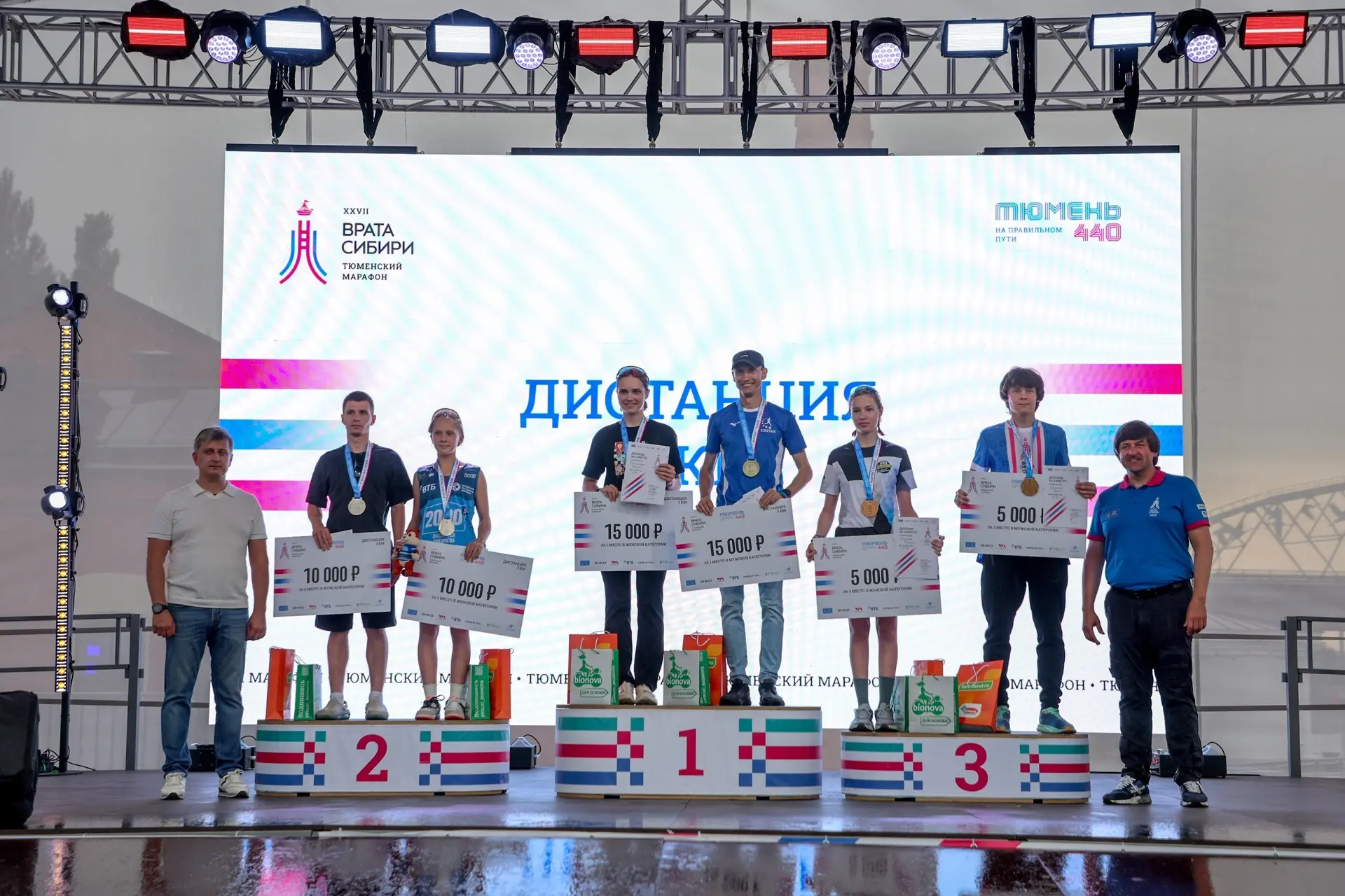 🏆Пуровский легкоатлет Денис Кораблев стал победителем на марафоне «Врата Сибири» в Тюмени

🥇 - Ден