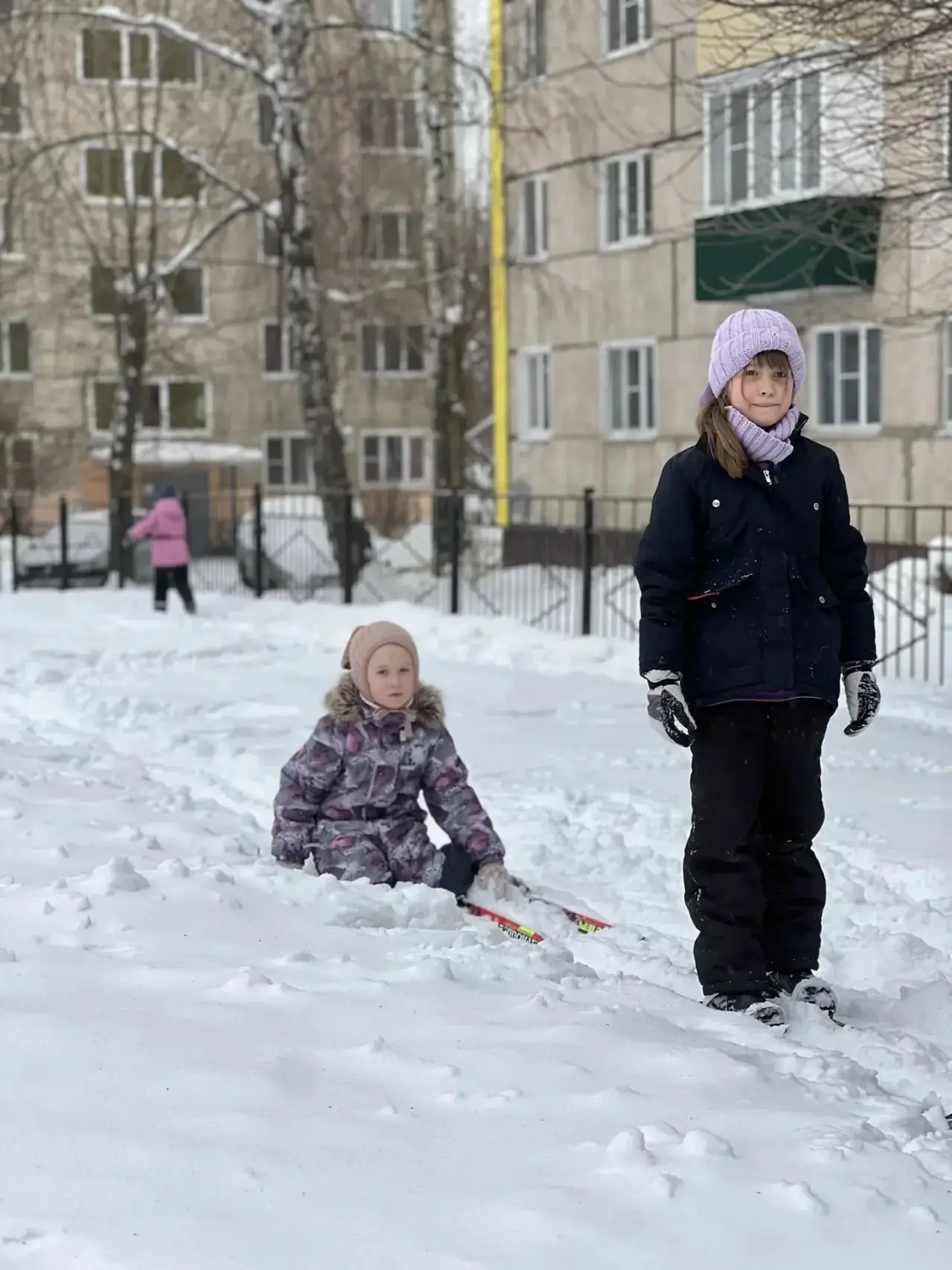 🎿 Лыжня зовёт! Как наши гимназисты покоряли зимние трассы ❄️  Свежий морозный воздух, солнце, пробив