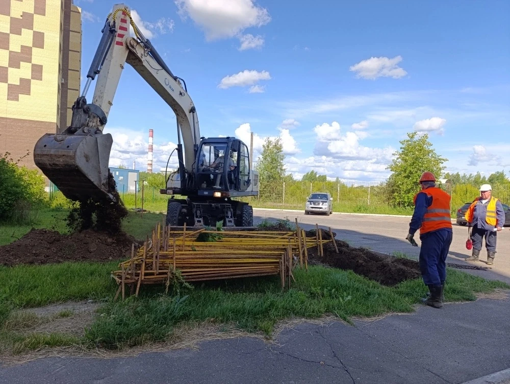 В Костроме продолжаются работы по подготовке теплосетевого хозяйства к предстоящему отопительному се