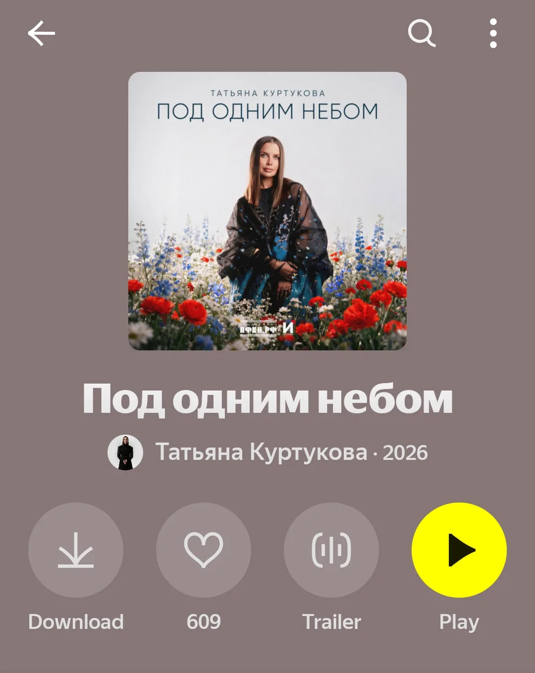 А вы по слушать музыка под одним небом ❓