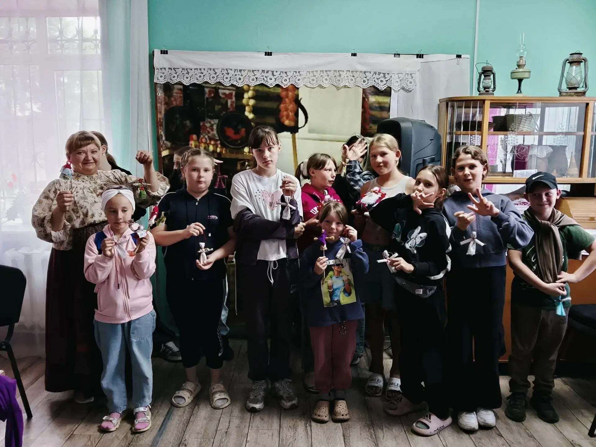 18 августа методист по этнографии Центра народной культуры "Традиции" Счастная Е.Ф. про...