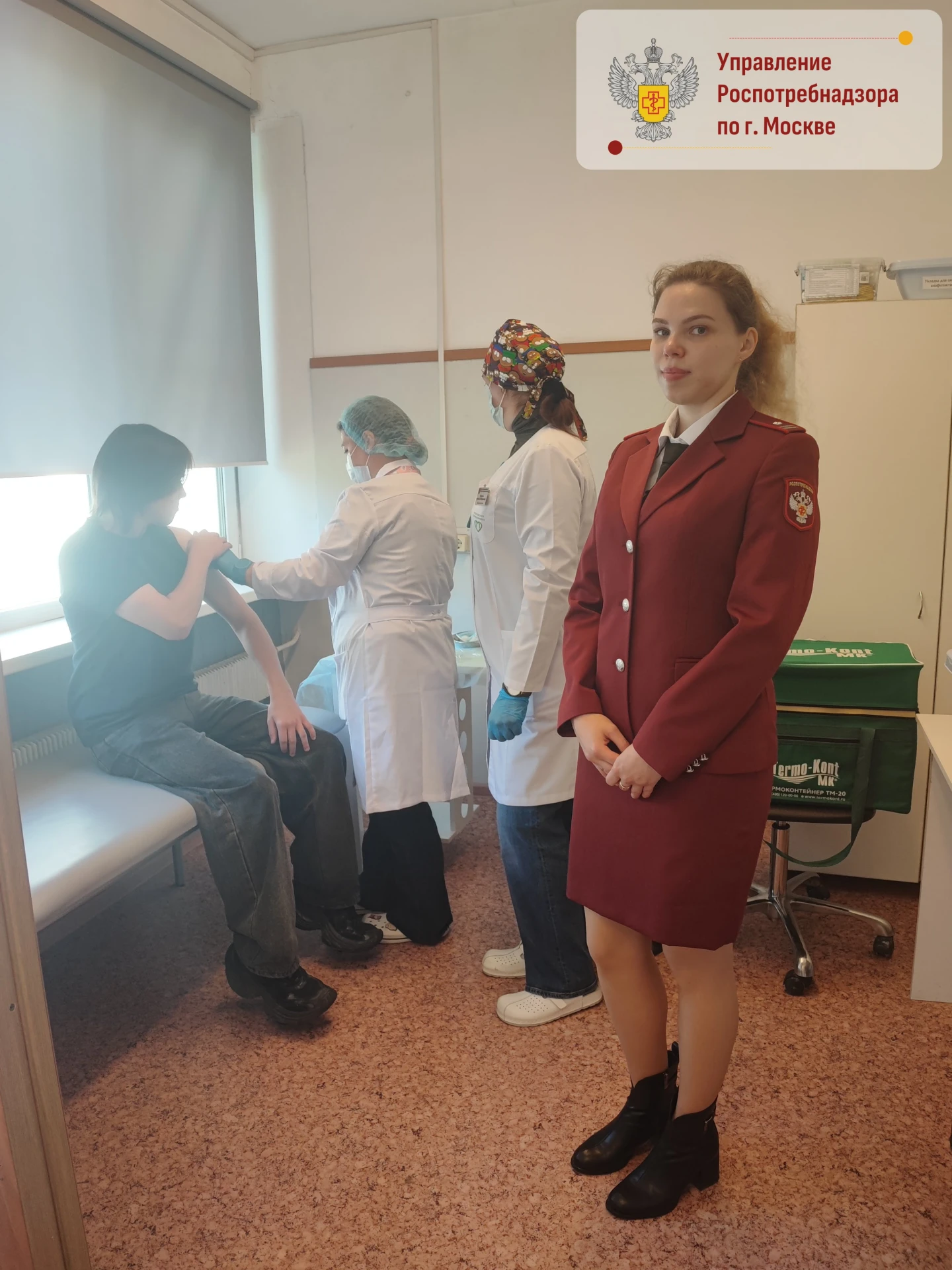 В колледже «ИТ.Москва» прошла вакцинация против гриппа: 1️⃣0️⃣0️⃣ %  сотрудников и 700 ...