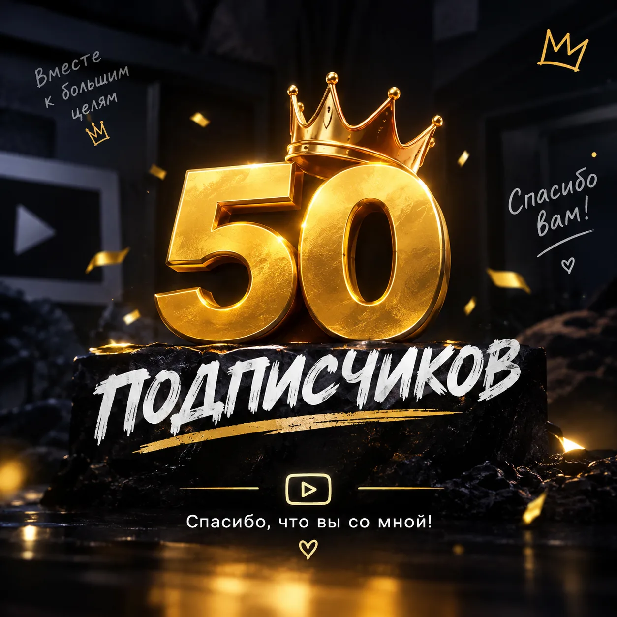 Дорогие друзья нас уже 50 подписчиков спасибо вам за поддержку❤️🫡