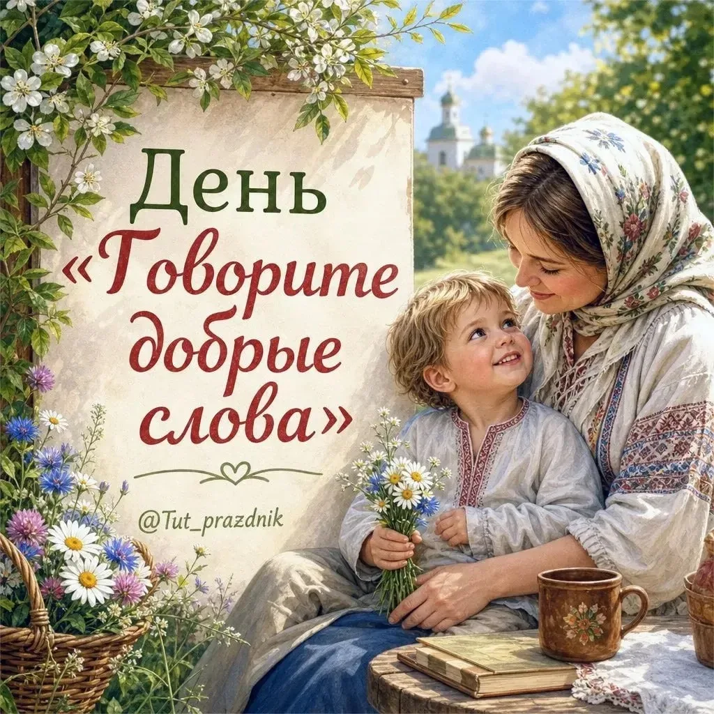 💛 27 августа — День «Говорите добрые слова»