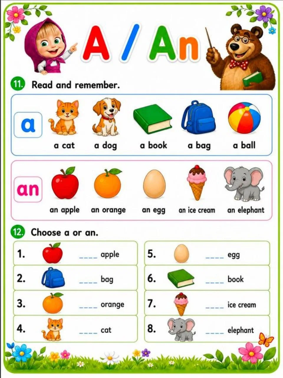 💥Представляю Вам супер новинку - сборник упражнений Masha and Misha’s Workbook💥