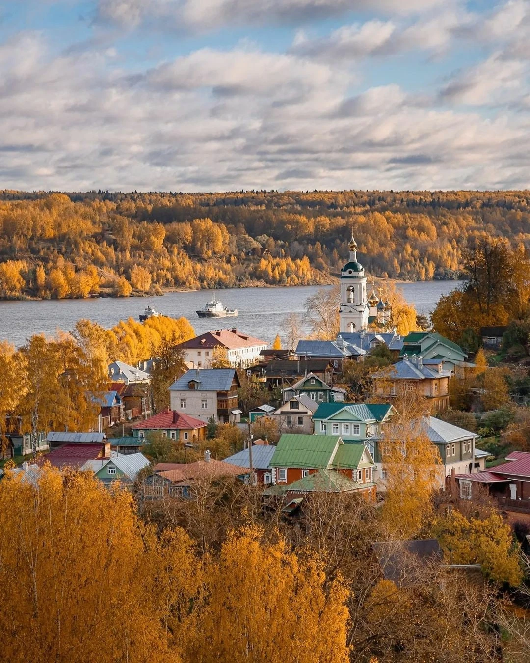 Осенний Плёс.