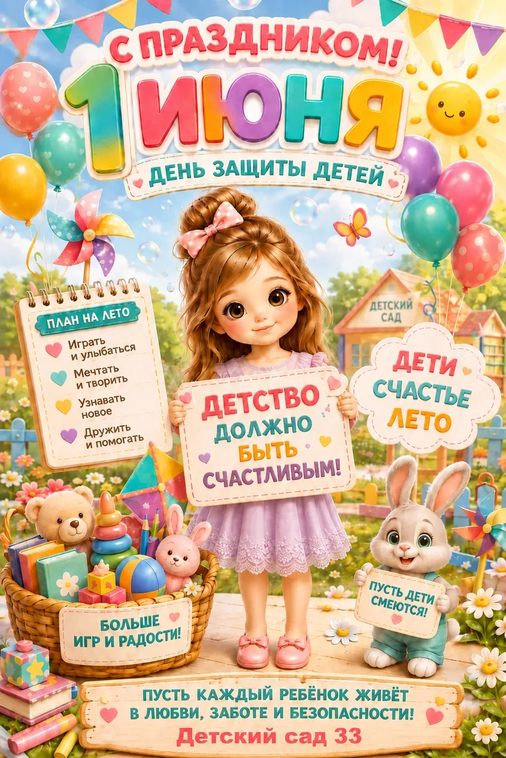 Детский смех — самое честное, что есть в мире. 
Сегодня, в Международный день защиты детей, мы хотим