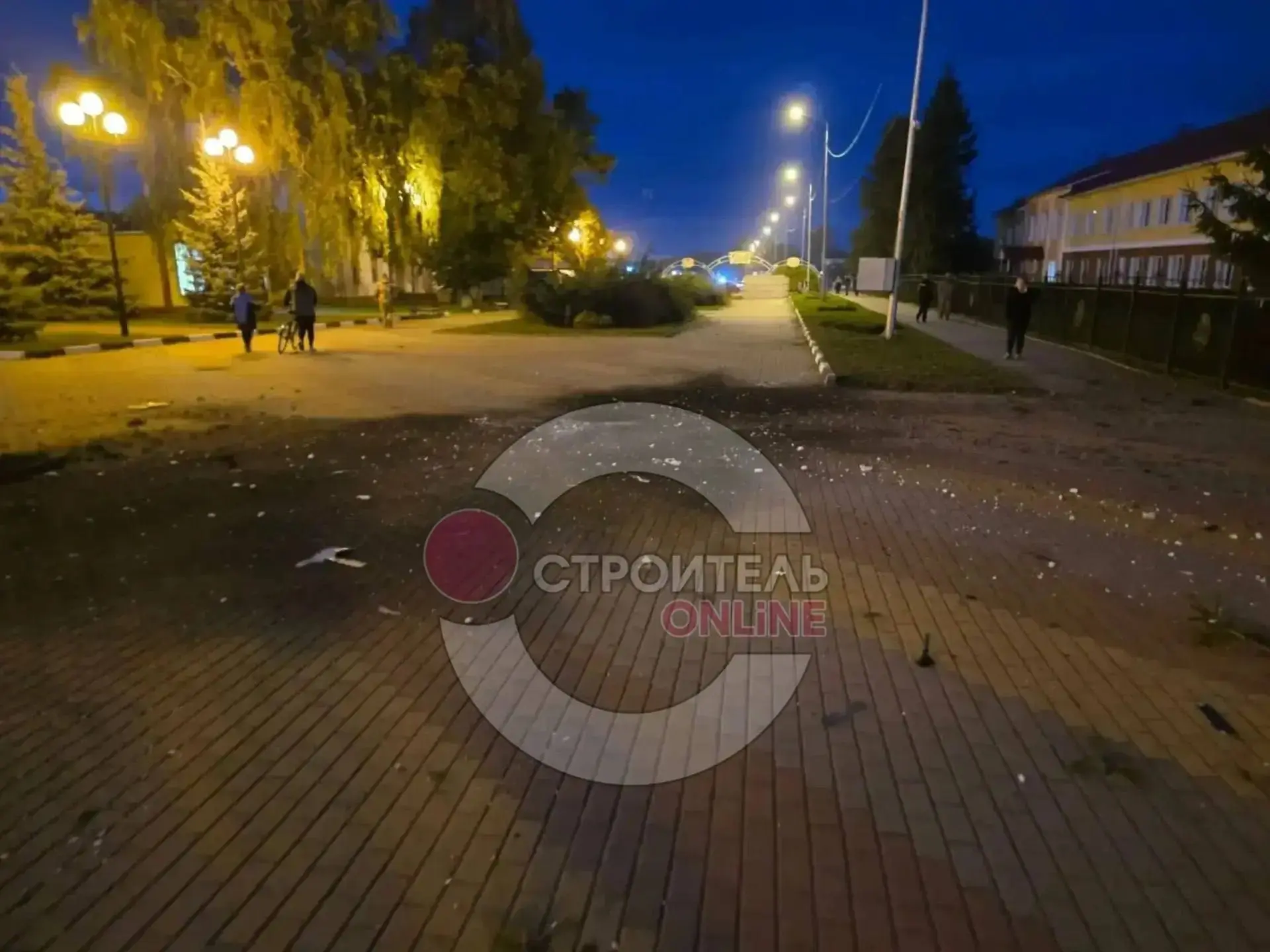 ❗️Публикуем фото с места атаки вражеского БПЛА в поселке Томаровка Яковлевского округа