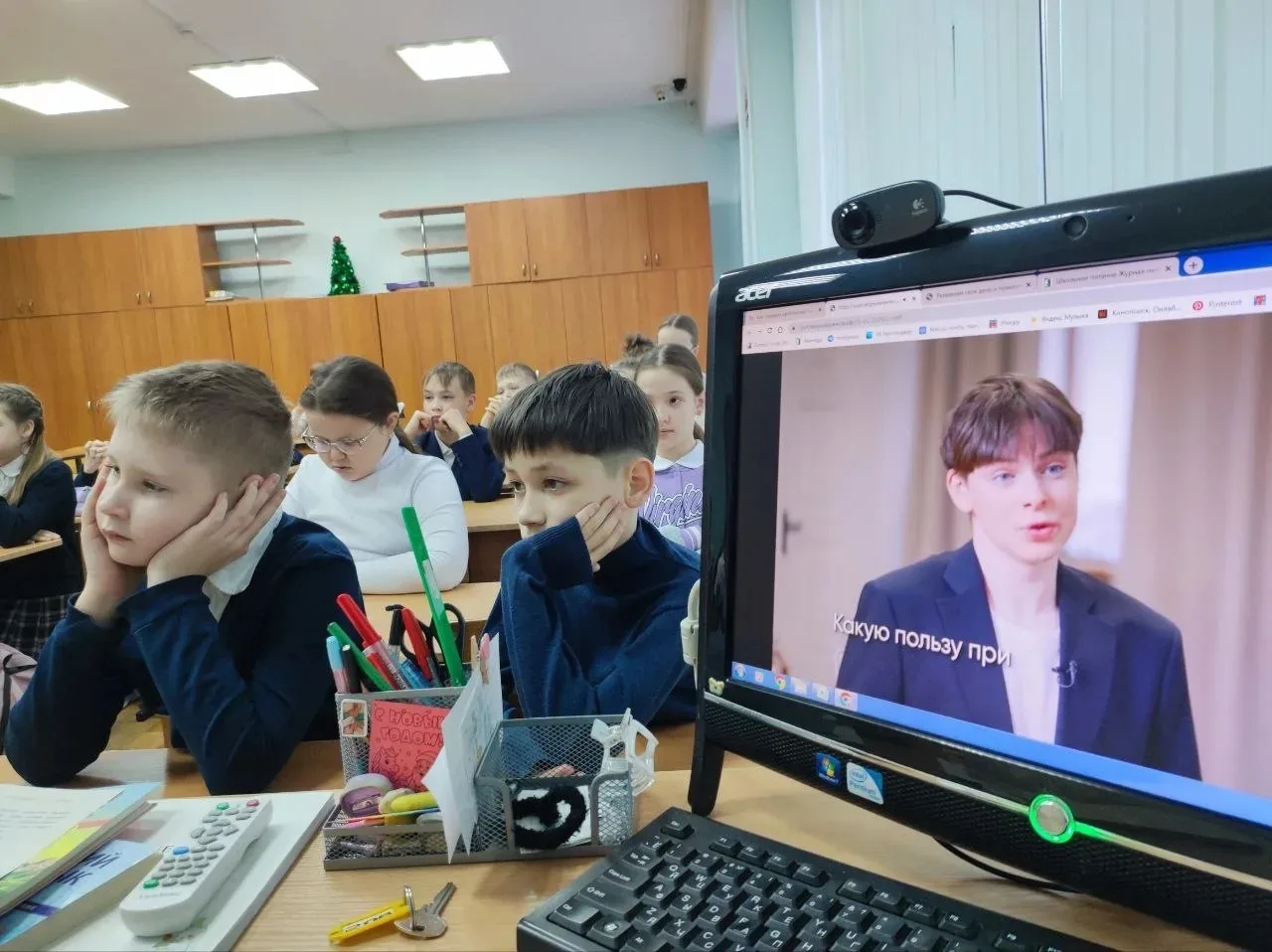 Новая учебная неделя в чебоксарских школах началась с занятий  «Разговоры о важном» на тему «Как соз