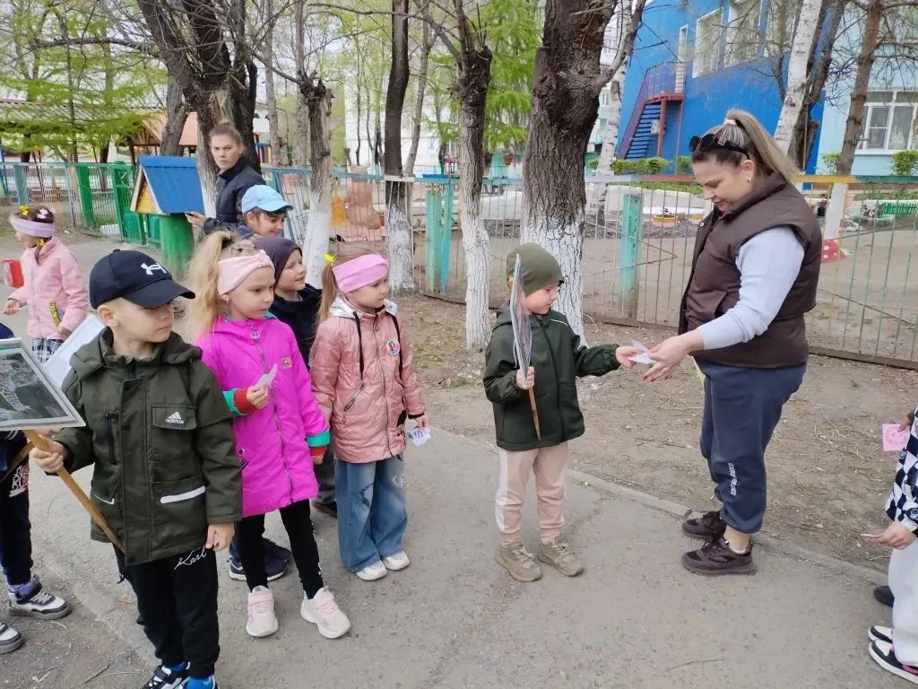 🐆 Акция «Сохраним леопарда» в подготовительной группе!  Сегодня наши ребята стали настоящими защитни