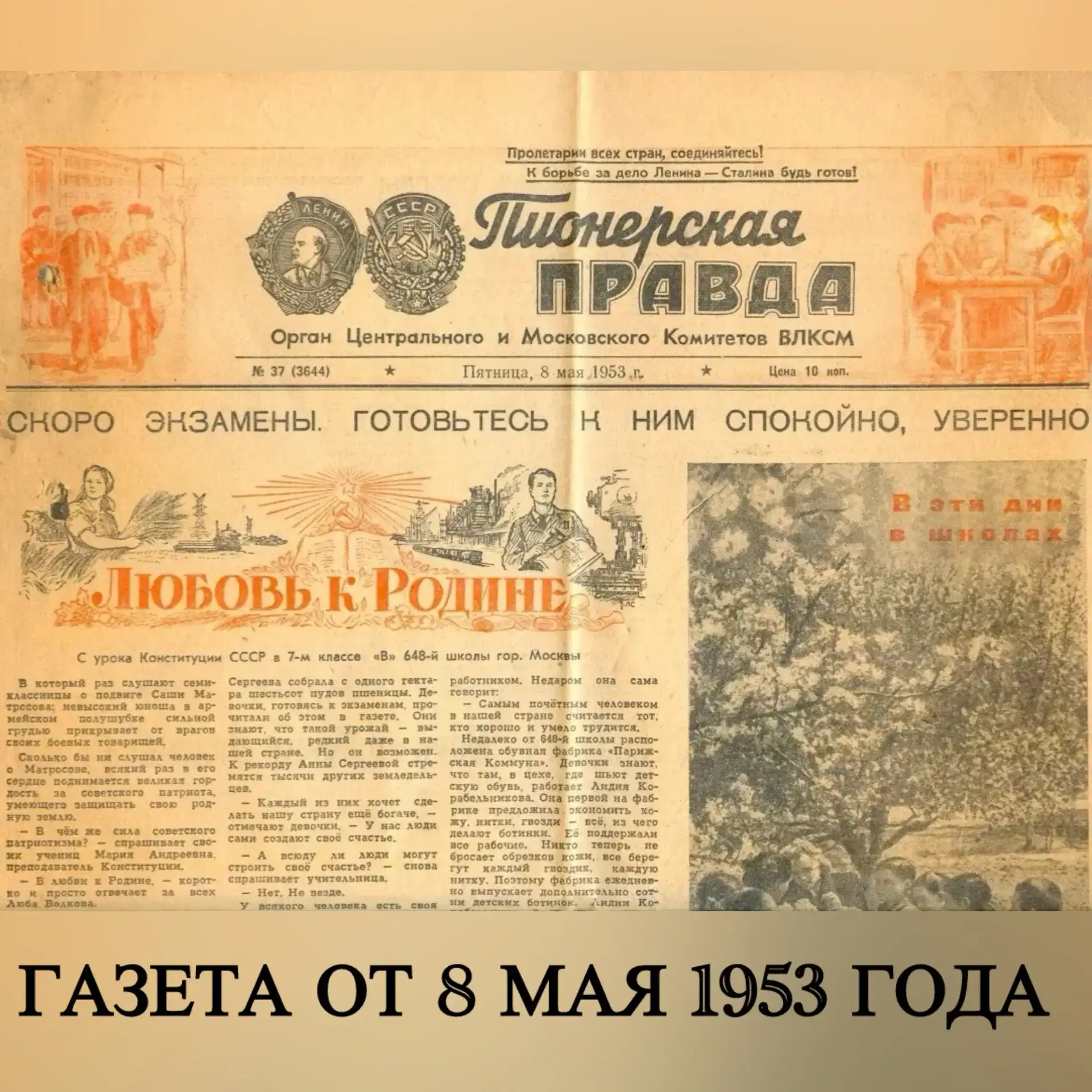 19 мая — особая дата для истории России. В этот день 104 года назад, в 1922 году, родилась советская