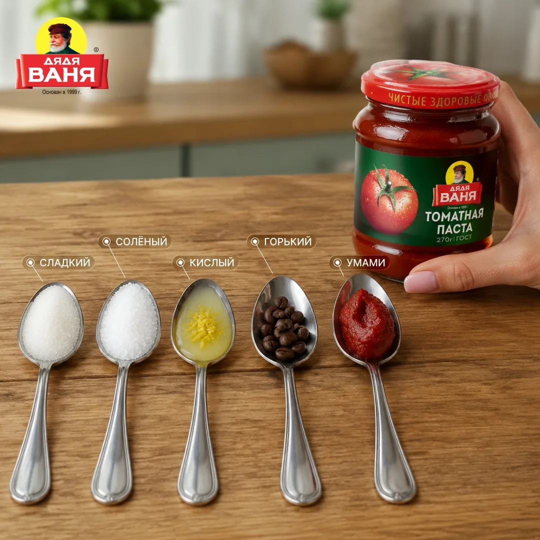 Вы думали, что вкусов всего четыре: сладкий, солёный, кислый и горький? А вот и нет — с...