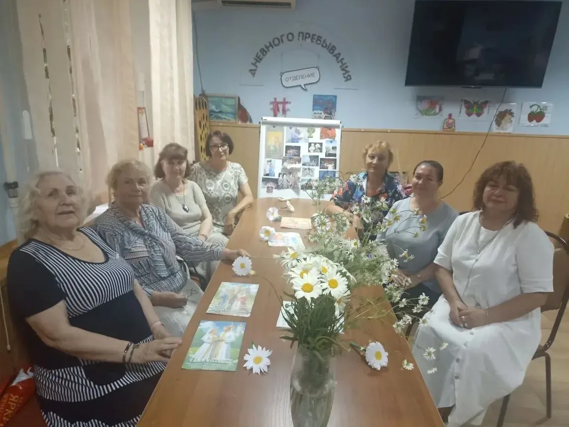 Вчера в нашем отделении дневного пребывания граждан пожилого возраста и инвалидов прошло замечательн