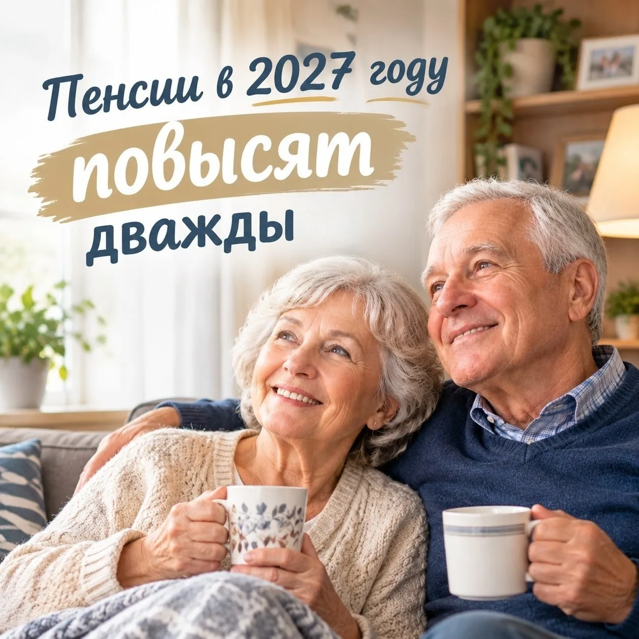 Пенсии в России в 2027 году проиндексируют дважды