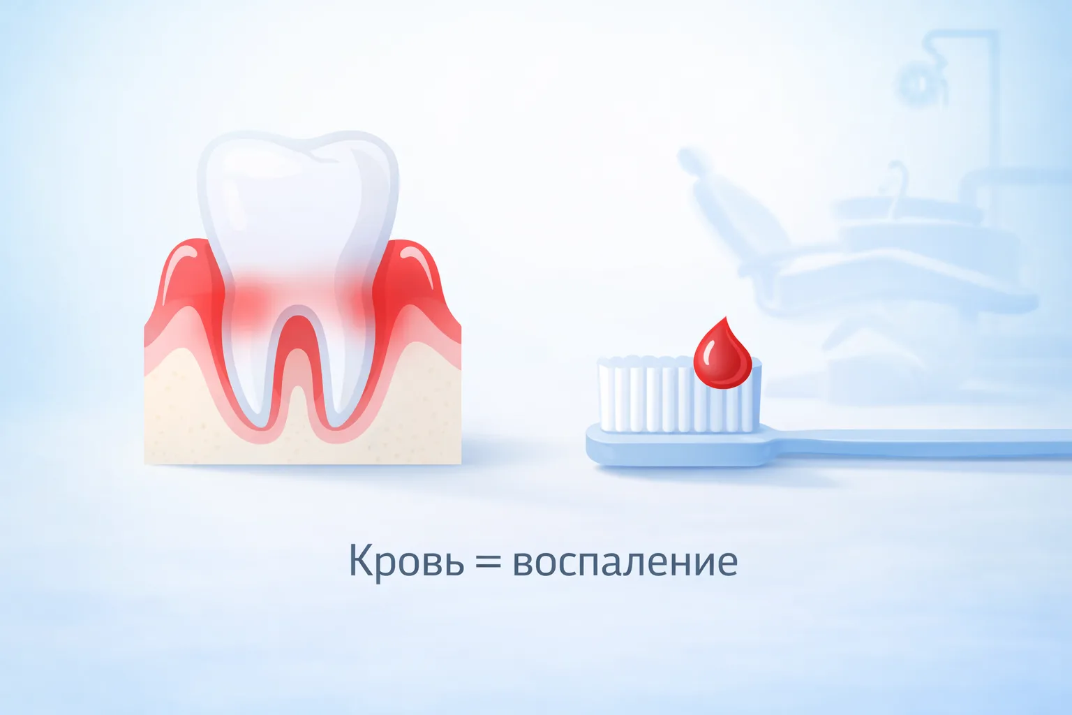 Кровоточат дёсны при чистке? Не переходите на мягкую щётку — идите к стоматологу.  Кровь — это не от