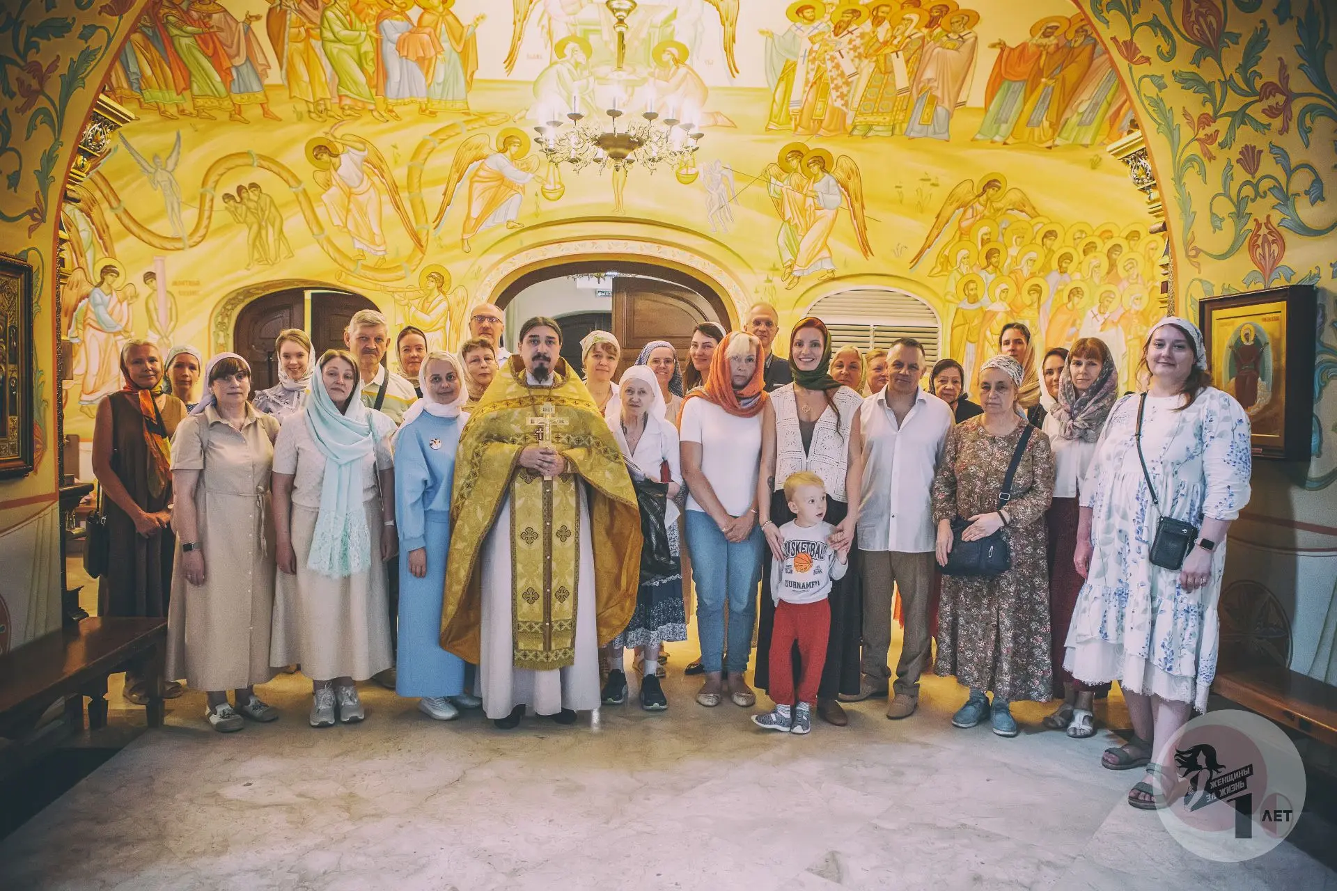 ♥️ Наш субботний антиабортный молебен в объективе кудесницы Олеси