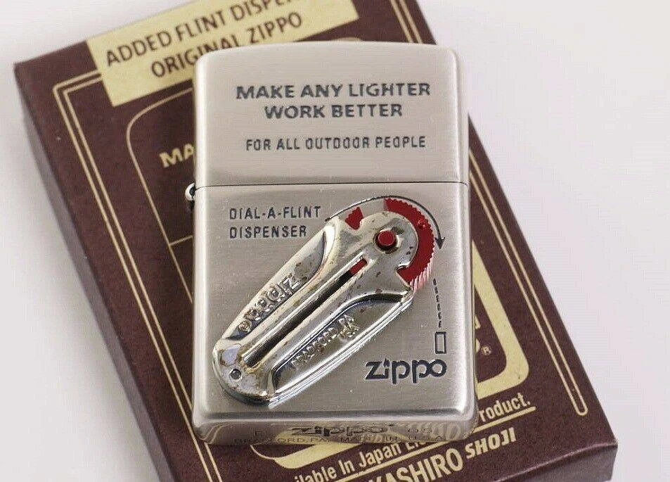 Zippo "Flint Dispenser", японский дизайн.