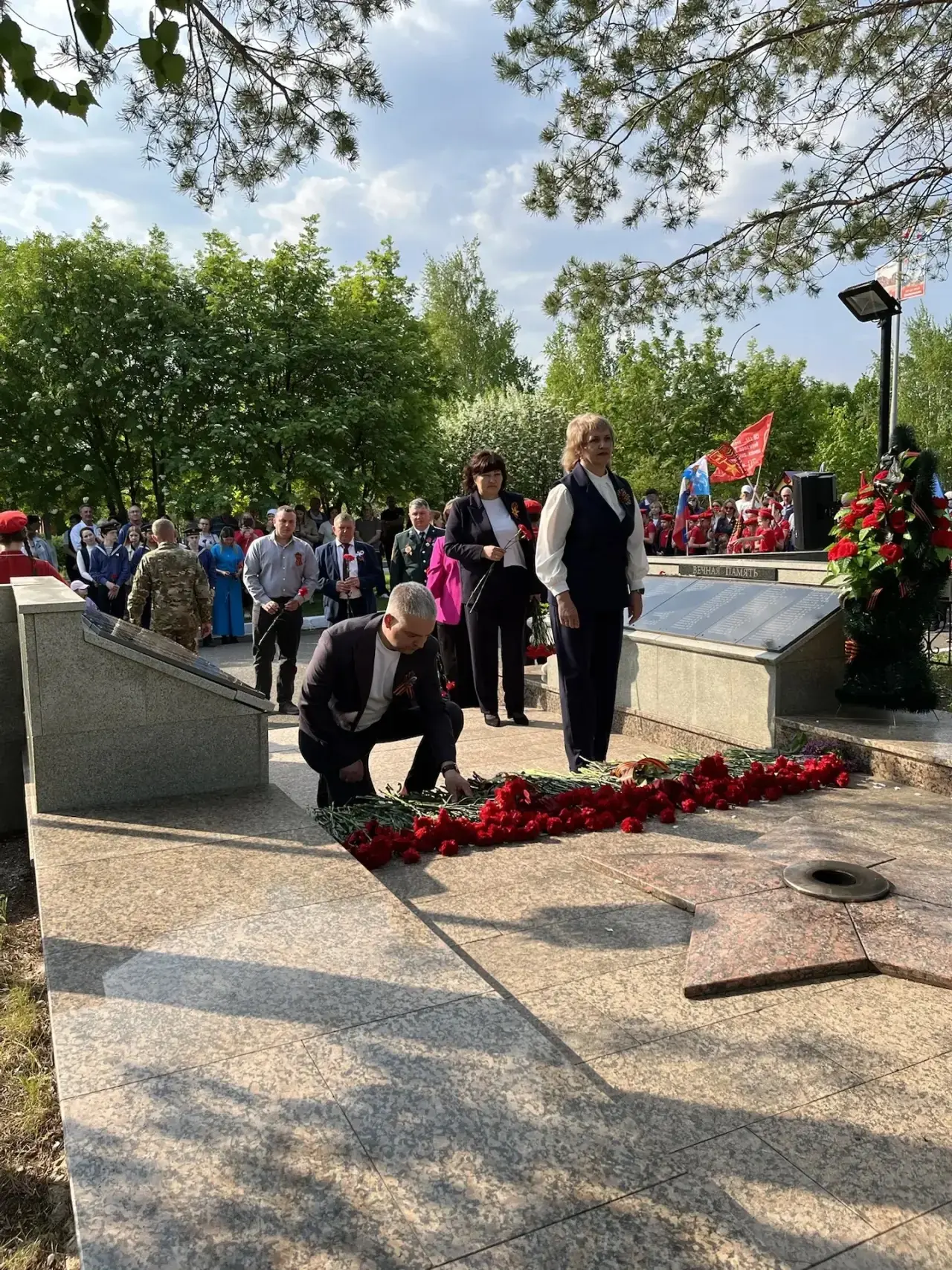 День Победы: память, гордость, единство  Сегодня в Подгородне-Покровском сельсовете проходят  торжес