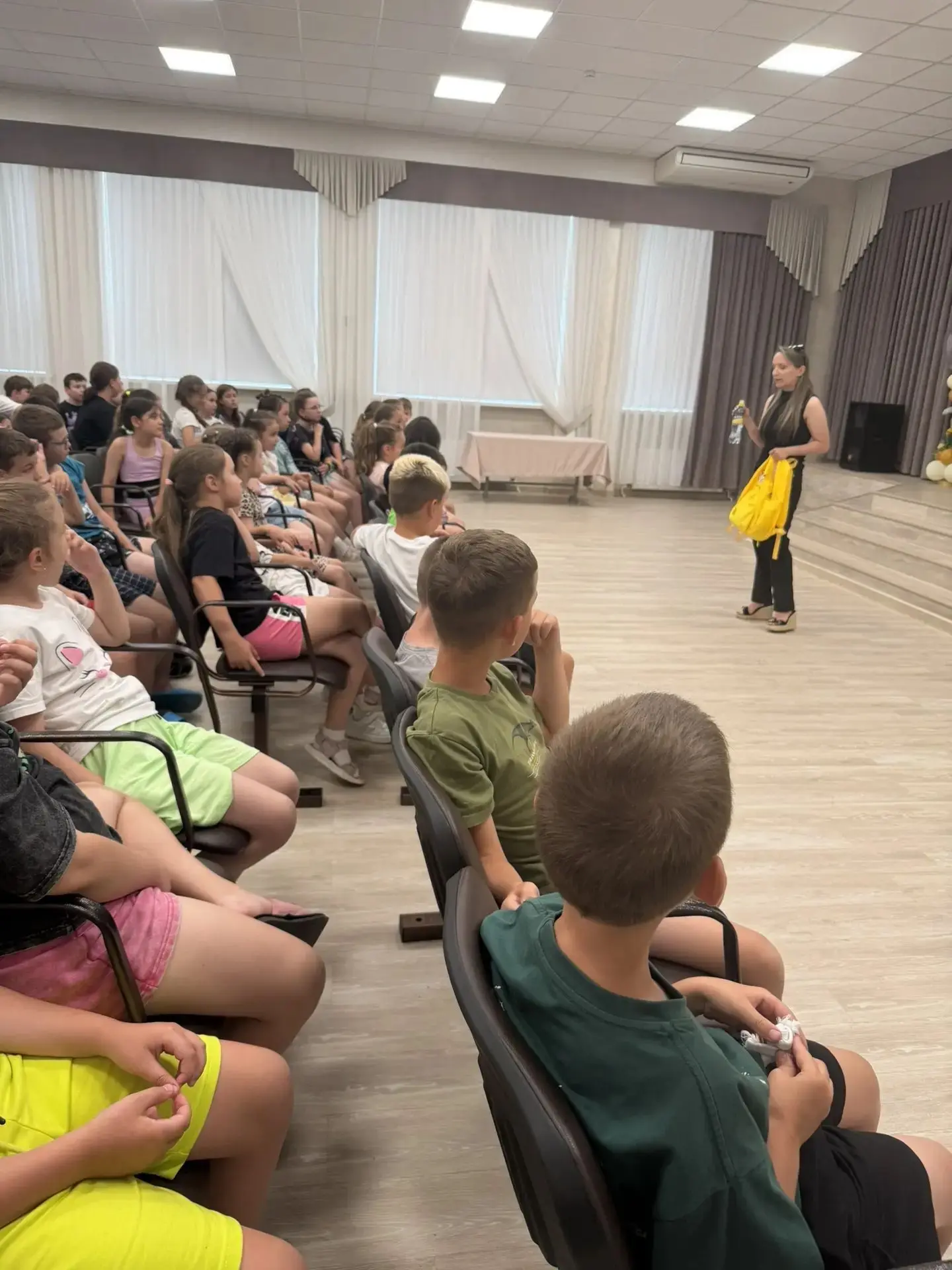 ❗❗Безопасность — прежде всего! Сегодня в пришкольном лагере состоялась встреча с экспер...
