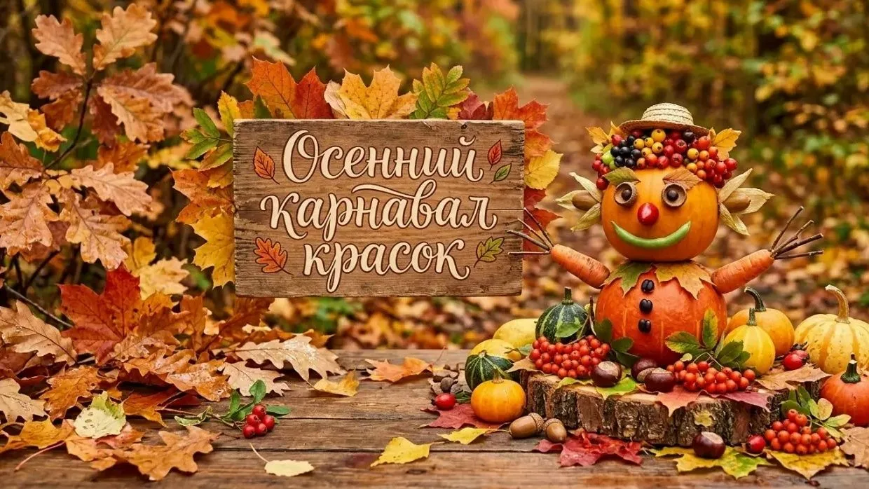 Стартует наш «Осенний карнавал красок»!