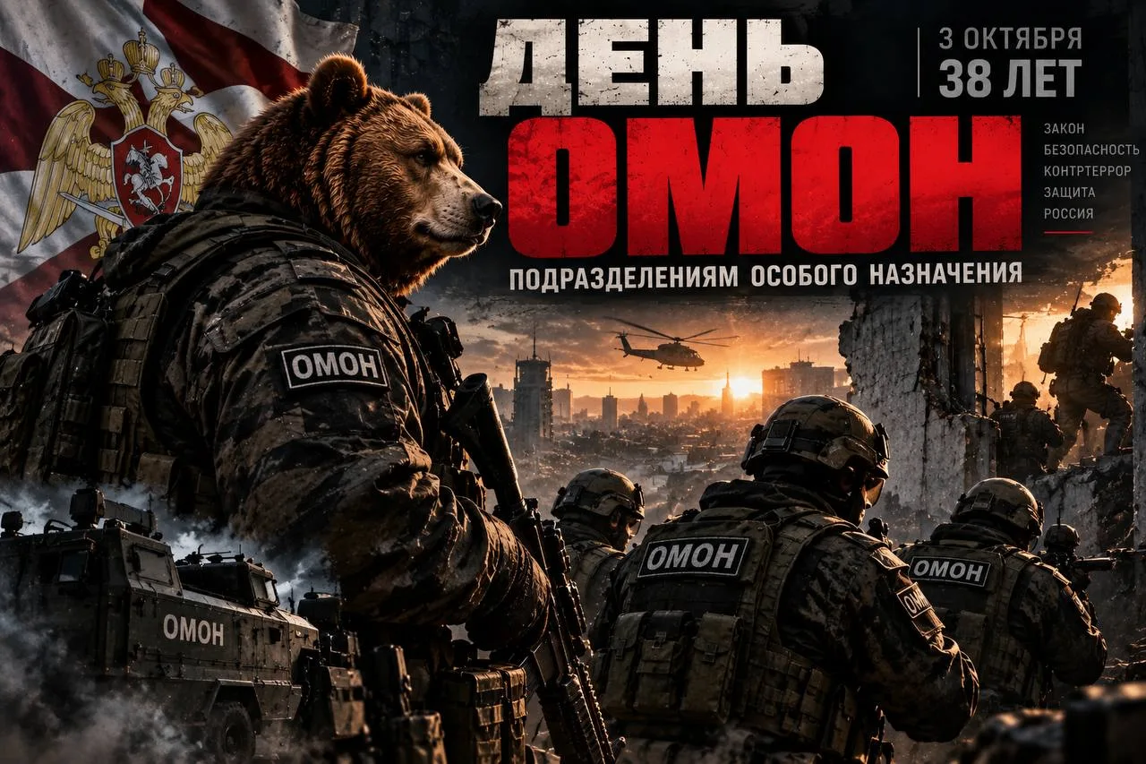 🇷🇺 38 лет ОМОН: от уличного спецназа к универсальному силовому резерву