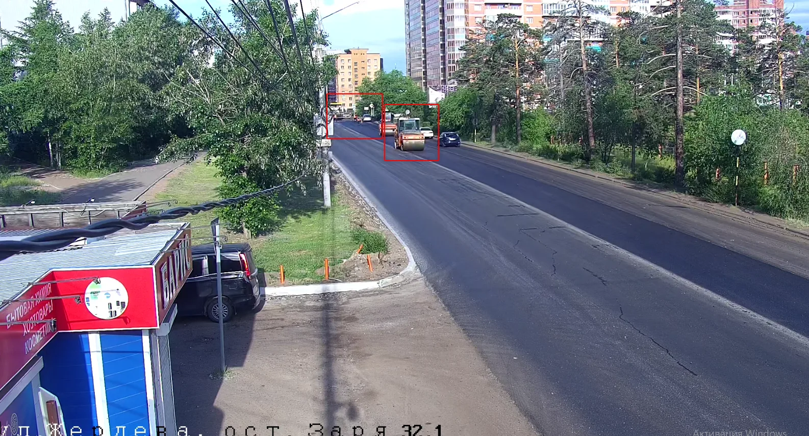 🚧 Дорожные работы проводят на ул. Жердева (Пиплз парк), ограничено движение в направле...