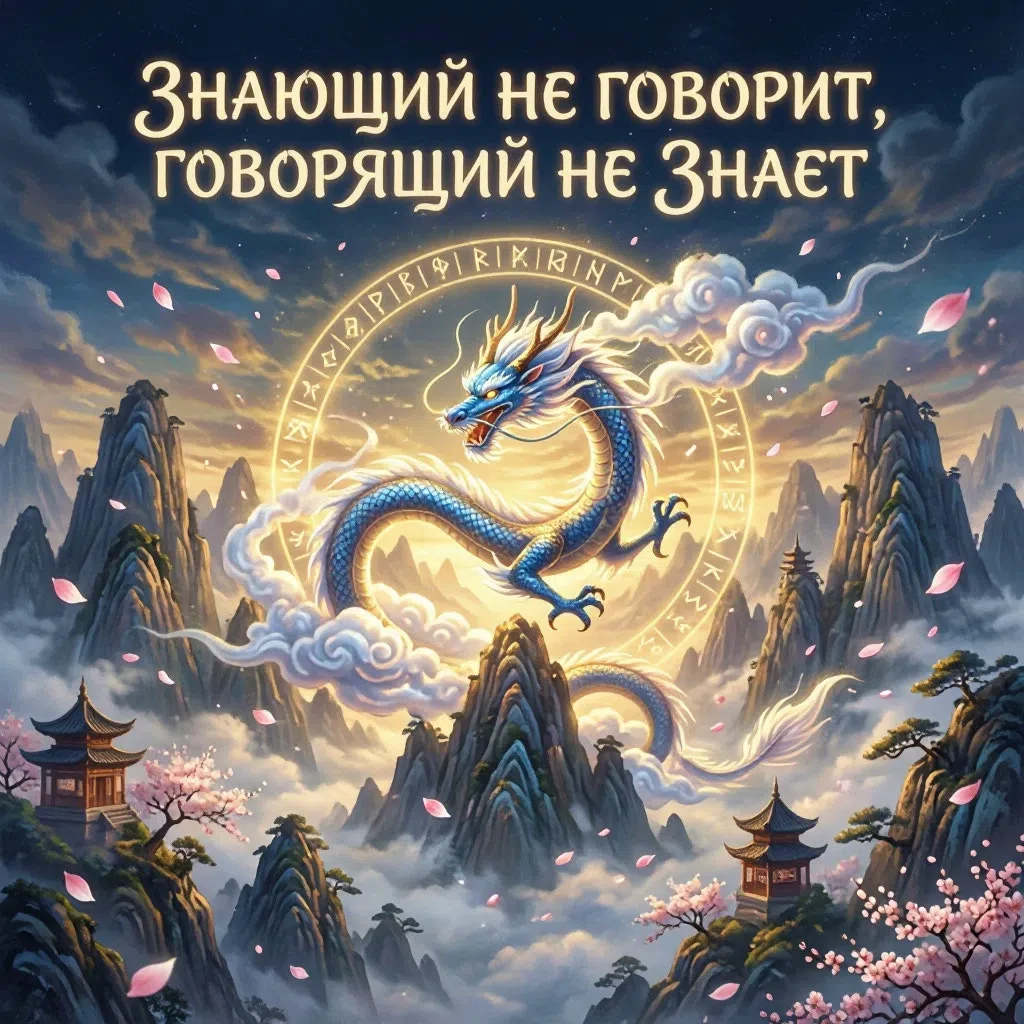 📜 "Знающий не говорит, говорящий не знает"