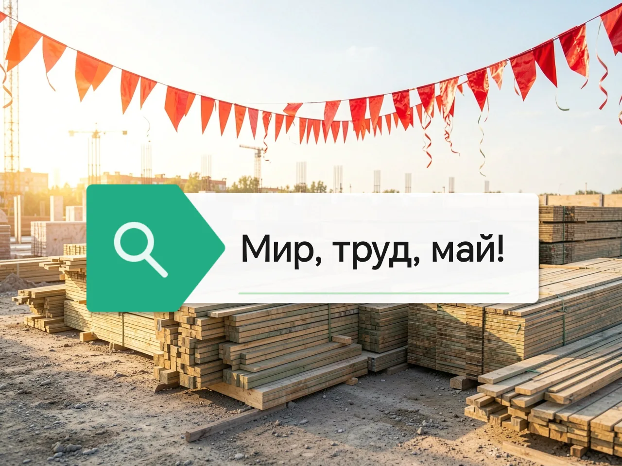 🚧 С Первомаем, коллеги и партнёры!

У нас в компании майские праздники - это не повод остановиться.