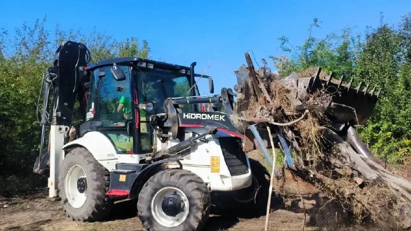 🌳 В восточной части Майкопа ликвидировали стихийную свалку