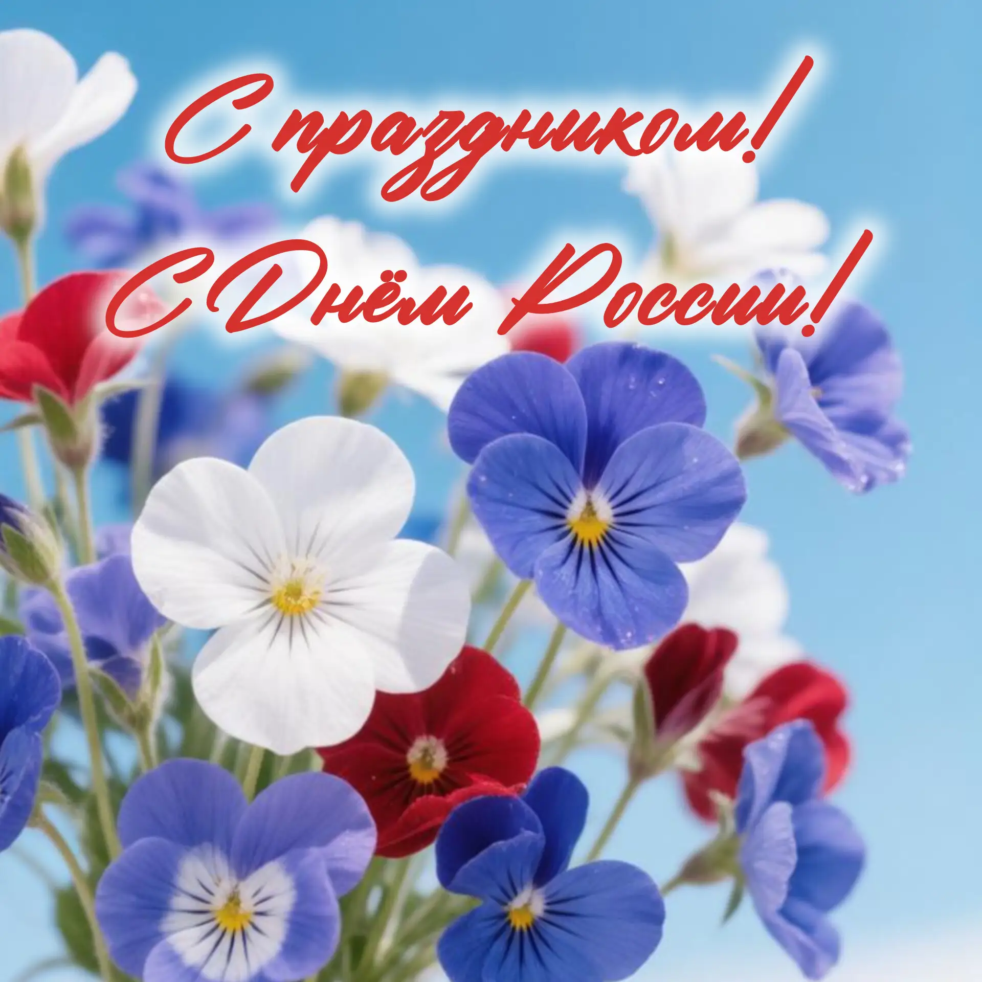 С Днём России! 
Я люблю свою Родину - за её доброту и мощь, за её людей, за её непростую, но великую