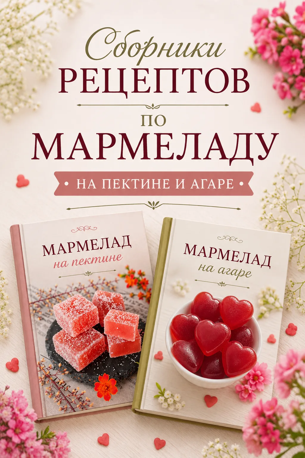 Мармелад бывает настолько разным, что одного сборника просто недостаточно 

Потому что мармелад — эт