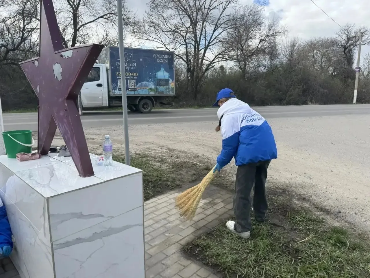 🌍 22 апреля добровольцы волонтерского отряда «Карта Добра» приняли участие во Всероссийской неделе с