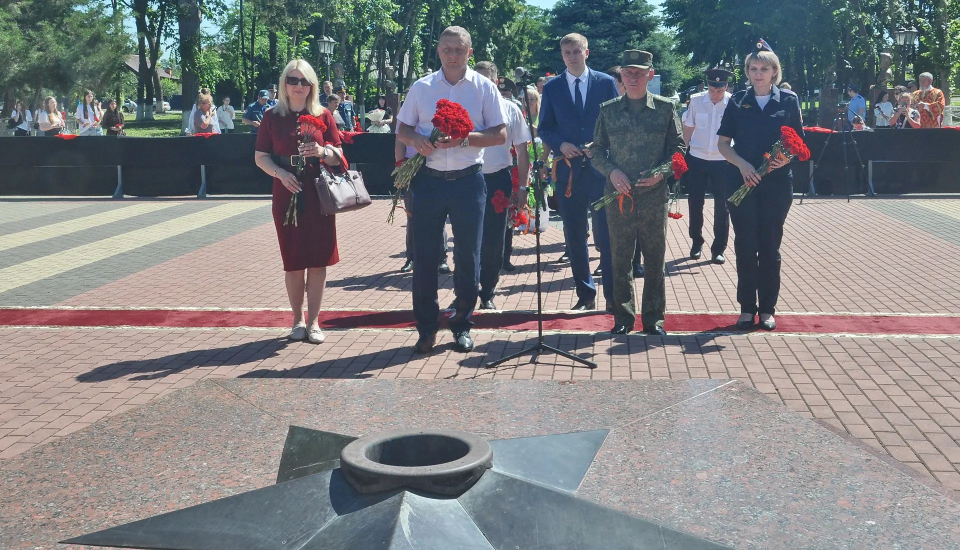 🕯️ Белореченцы почтили память героев Великой Отечественной войны