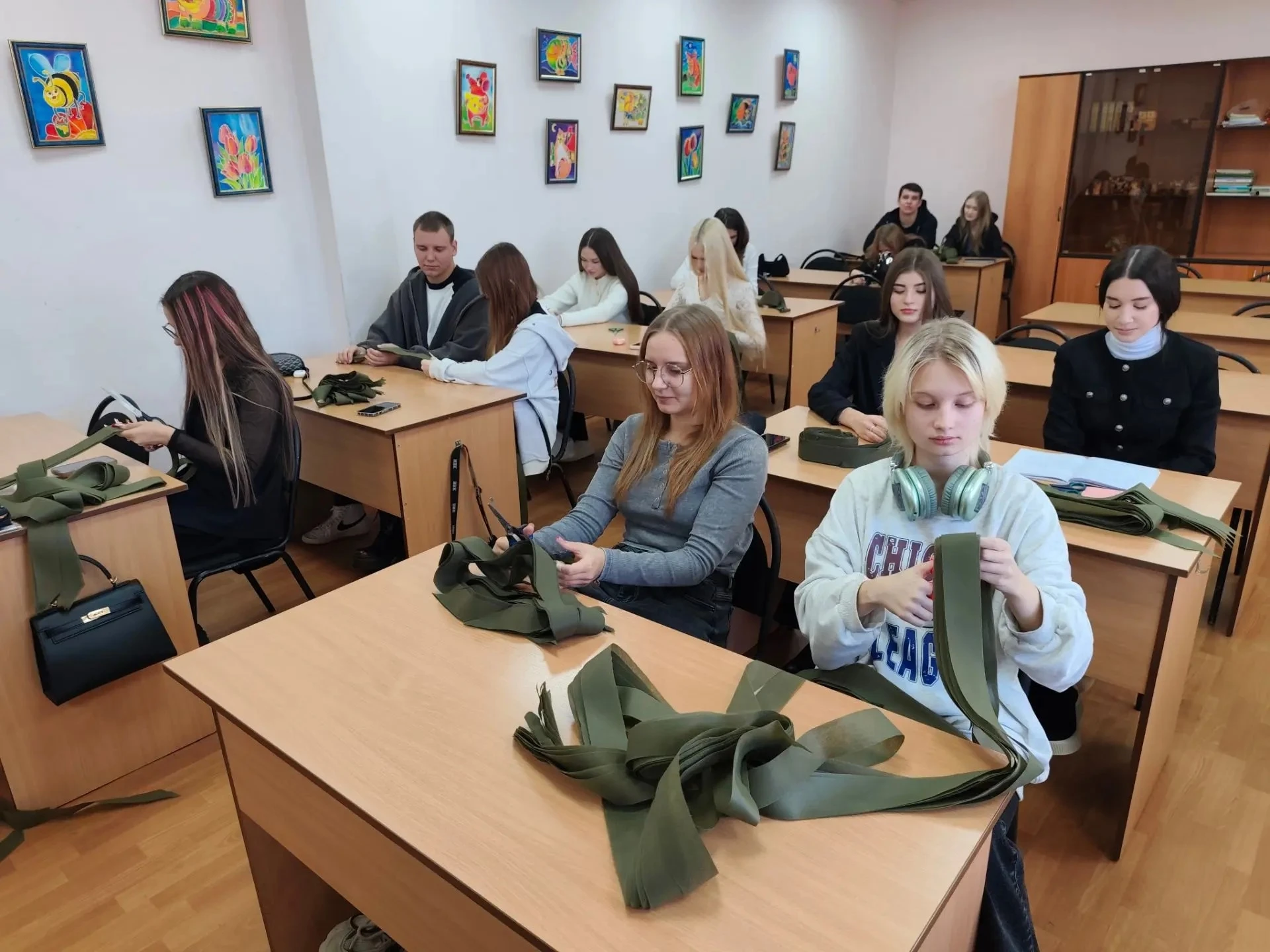 Студенты Усинского филиала УГТУ вносят свой вклад в общее дело!