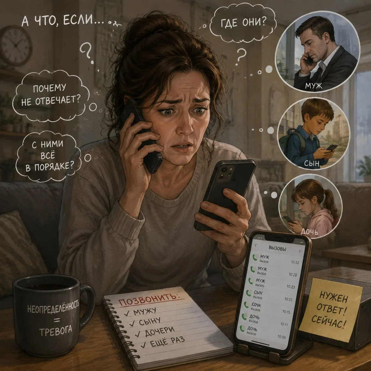 Устала от «а что, если…»? Как непереносимость неопределённости высасывает силы 🧠

Знакомо это чувст