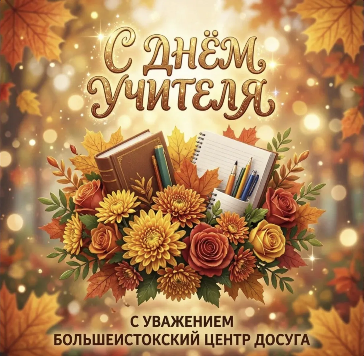 С Днём учителя!