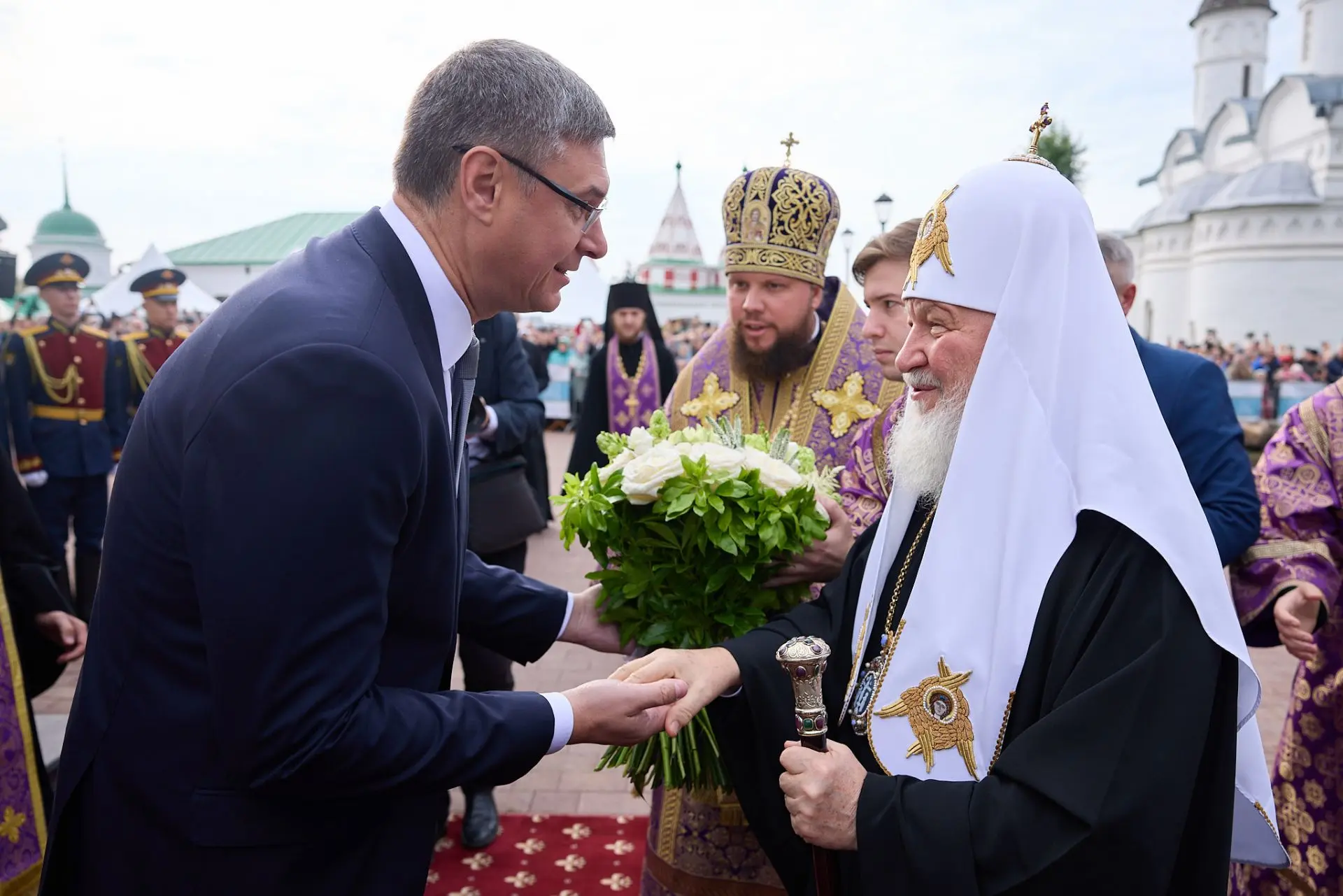 В праздник Воздвижения Владимирскую область с рабочим визитом посетил Патриарх Московск...